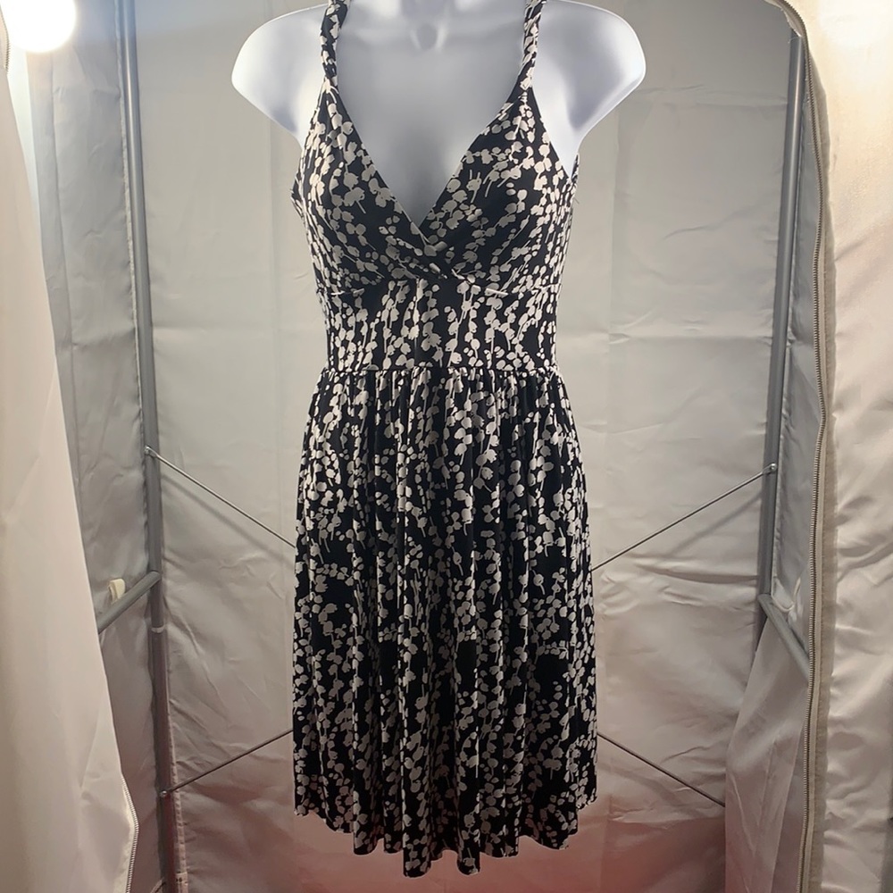 Aqua dress perfect for travel in slinky fabric